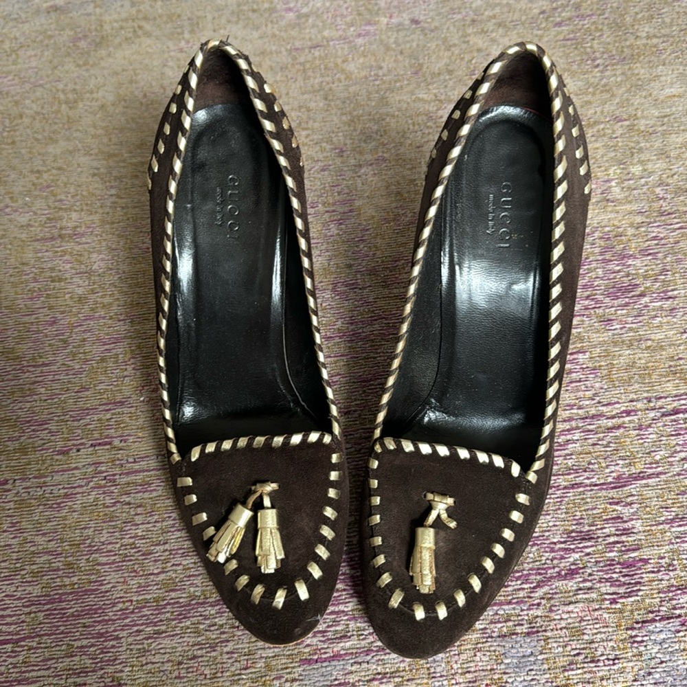 Gucci shoes.